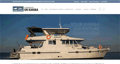 Desktop Screenshot of houseboatsonkariba.com
